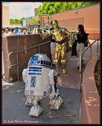 C 3po And R2 D2 Visit Disneys Hollywood Studios During Star Wars Weekends Walt Disney W Disney Characters Costumes Hollywood Studios Disney Disney World Rides