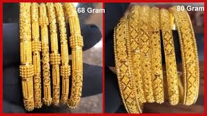 Gold rate in ethiopia (etb). 22k Saudi Gold Bangle Sets Six Piece Designs With Weight Youtube