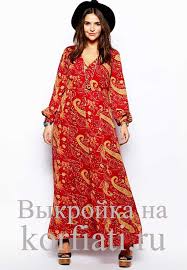 как сшить платье бохо на любую фигуру без выкройки Plate V Stile Boho Vykrojka Ot Shkoly Shitya Anastasii Korfiati Plate V Stile Boho Platya Maksi Stil Boho
