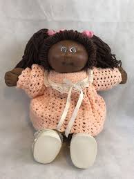 African American Black Cabbage Patch Doll Boy Vintage Cabbage Patch Kids African American Yarn Hair Doll Collectible Gift Cabbage Patch Kids Cabbage Patch Dolls Cabbage Patch Kids Boy