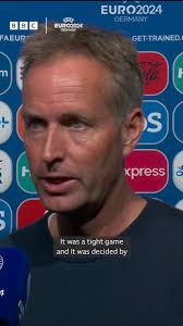 Kasper Hjulmand reacts to Denmark defeat