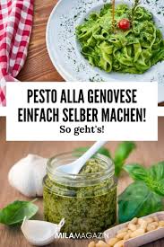 Pesto Alla Genovese Selber Machen So Geht S Schnell Einfach Pesto Selber Machen Pesto Rezepte Gesund