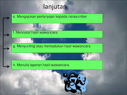 Laporan hasil wawancara narasumber pertanyaan dan jawaban. Menulis Hasil Wawancara Ppt Download