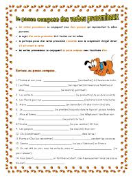 Conjuguer au passé composé 3 exercice de la leçon le passé composé des verbes du 2ème groupe. Le Passe Compose Des Verbes Pronominaux Exercice Grammatical 23644 Verbe Sujet Grammaire