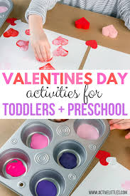 Pins about valentines day activities for kids and toddlers. Valentines Day Activities For Toddlers And Preschool Active Littles