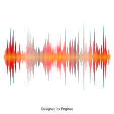 Orange Sound Wave Design Sound Wave Design Sound Wave Wave Png And Vector With Transparent Background For Free Download Sound Waves Design Wave Design Sound Waves