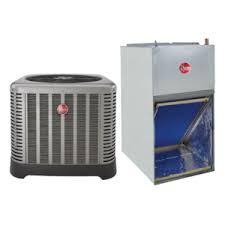 Page 1 air conditioners ra16 series rheem classic ® series air conditioners ra16 series efficiencies up to 16 seer/13 eer nominal sizes 1 to 5 ton 5.28 to 17.6 kw cooling capacities 17.3 to 60.5 kbtu 5.7 to 17.7 kw 16.0 proper sizing and installation of equipment is critical to achieve optimal. Rheem Florida Best Air Conditioning