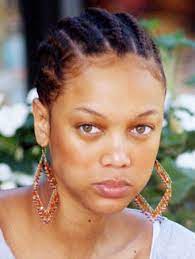 Tyra Banks Cornrows Hairstyle Tyra Banks Makeup Tyra Banks Without Makeup Womens Hairstyles