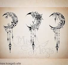 Bildergebnis Fur Blume Mond Tattoo Bedeutung Moon Tattoo Designs Feather Tattoos Moon Tattoo
