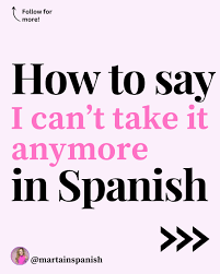 Do you ever feel like you just can't take it anymore? 😵‍💫 Here are 3  native ways to say that in Spanish — short, emotional, and used every  single day. How would