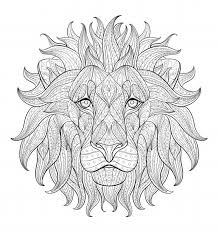 Relax With These Free Printable Coloring Pages For Adults Lion Coloring Pages Cool Coloring Pages Animal Coloring Pages
