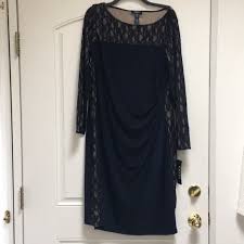 nwt navy chaps dress nwt