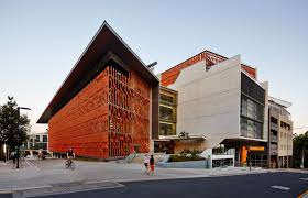 Terracotta Facade At The Advanced Engineering Building University Of Queensland Uq Brisbane Richard Kirk Architect Building Facade Engineering