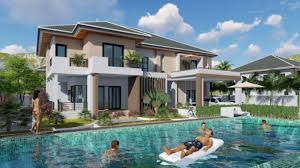 Do you find awesome houses with pools. Luxurious 6 Bedroom Home With Five Bathrooms And Swimming Pool Provision Cool House Concepts