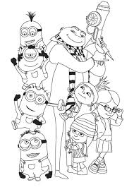 Ich Einfach Unverbesserlich Ausmalbilder Ich Einfach Unverbesserlich Ich Einfach Unve In 2020 Minion Coloring Pages Minions Coloring Pages Disney Coloring Pages