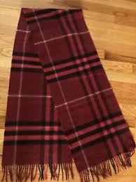 Men's giant icon check cashmere scarf by burberry. Burberry Giant Check Cashmere Scarf Unisex Color Ebay