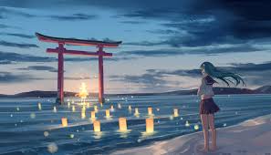 Maybe you would like to learn more about one of these? 48 Anime Beach Wallpapers On Wallpapersafari