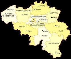 Le chef de la province s'appelle le gouverneur. Carte Provinces Belgique Exercices