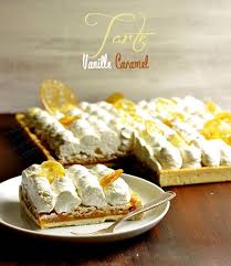 Tarte Vanille Et Caramel Recette Dessert Recettes Sucrees Patisserie