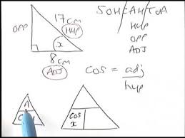In this video we will discover how to find a missing angle in a right angle triangle, when we already know the lengths of two sides. Trig Finding Angles 1 Youtube