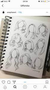 Pin Von Celine Auf Mode Fur Frauen Frisuren Zeichnen Zeichnungen Von Haaren Haare Zeichnen