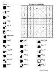 25 Unique Problems On Evaluating Logarithms All Of The Problems Can Be And Should Be Evaluated Without Color Worksheets Worksheets Math Interactive Notebook