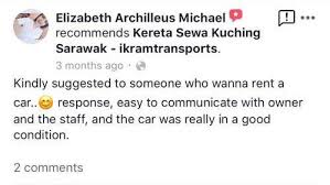 Find almost anything for sale in malaysia on mudah.my, malaysia's largest marketplace. Kuching Car Rental We Only Provide New Cars At Honest Price