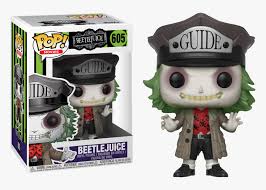 Thanks to an untimely demise via drowning, a young couple end up as poltergeists in their new england farmhouse, where they fail to meet the challenge of scaring away the insufferable new owners, who want to make drastic changes. Beetlejuice Beetlejuice Guide Hat Funko Pop Vinyl Figure Beetlejuice With Hat Pop Hd Png Download Kindpng