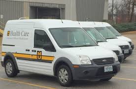 University Of Missouri Healthcare Ford Transit Mini Cargo Vans With Hts Systems Hts 20sft Ultra Rack Units Transform Your Commer Ford Transit Cargo Van Fleet