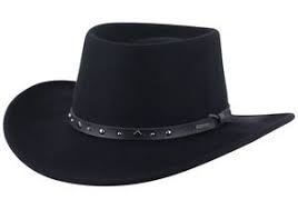 Stetson Black Hawk Outdoor Hat Side Cowboy Hats Hats Stetson Hat