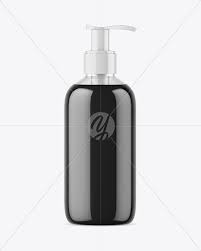 Download Clear Liquid Soap Bottle With Pump Mockup In Bottle Mockups On Yellow Images Object Mockups PSD Mockup Templates