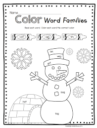 Snowman Math And Reading Activities Winter Worksheets Kindergarten No Prep Snowmen Math Kindergarten Worksheets Winter Math Worksheets