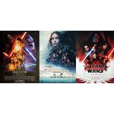It stars ewan mcgregor, natalie portman, hayden christensen, ian mcdiarmid, samuel l. Star Wars The Last Jedi Movie Posters