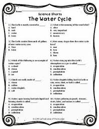 The Water Cycle Reading Comprehension Passage Reading Comprehension Passages Comprehension Passage Reading Comprehension Questions