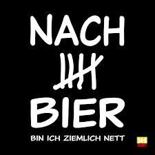 Bier Auf Bier Reimt Sich Vier Trotzdem Handelt Es Sich Hier Um Funf Bier Dem Kenner Von Erlesener Grafik Wird Schnell Auffallen Dass Hamburg Bier Spruche