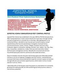 Consumer guide on termite control diy termite inspection termidor termite control barrier termite baits exterra sentricon pest.consumer note: Calameo Get Jopestkil Kenya Trusted Fumigation Pest Control Services In Kenya