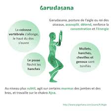 Garudasana Aigle Mollet Les Orteils