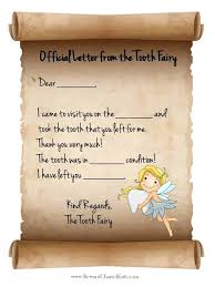 If your child believes in magic like the tooth fairy, you should. Tooth Fairy Letter Free Printable