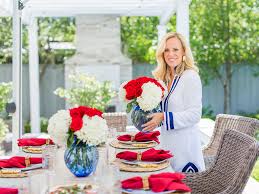 Table setting placemat is 11x17 inches. Five Tips For Setting The Perfect July 4th Tablescape Alicia Wood Lifestyle