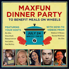 The menu must be simple and not involve a special grocery shop. Maxfun Dinner Party Maximum Fun