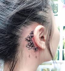 Ear Tattoo Which One Do You Like The Most Don T Forget Follow Us Behindtheeart Ohr Tattoo Tattoo Ohr Tatowierungen