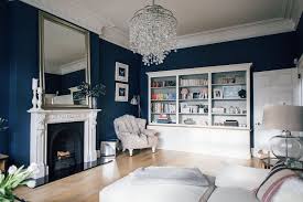 Leoma S Awe Inspiring London Home Blue Living Room Living Room Designs Victorian Living Room