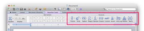 Word For Mac Equations Ask Different