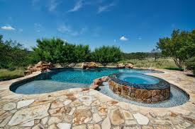 Inground Pool With Hot Tub Infinity Pool Backyard Dreams Beautiful Backyards With Pools Luxury B Beautiful Backyards Backyard Pool Infinity Pool Backyard