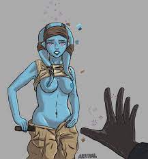 Mission Vao and Twi'Lek Topless Tits > Your Cartoon Porn