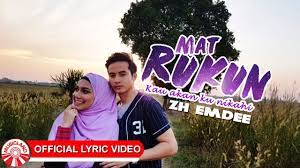Anda penasaran dengan lirik dan terjemahannya? Zh Emdee Kau Akan Aku Nikahi Ost Mat Rukun Official Lyric Video Hd Youtube
