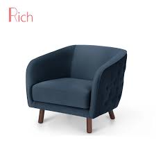 Maybe you would like to learn more about one of these? China Foshan Living Room Chair Supplier Fabric Velvet Armchair Modern Wood Frame Tufted Blue Accent Chair Furniture China Couch Living Room Couch