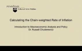 Current annual inflation for the 12 months ending in may 2021 is 4.99%. Econ104 Lec4 20 Calculating The Chain Weighted Rate Of Inflation On Vimeo