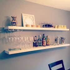 The simply lovely rustic lumber wooden shelving build. Img 3816 Jpg 2 448 2 448 Pixels Ikea Floating Shelves Floating Shelves Floating Shelves Bathroom