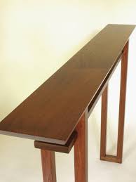 Very Narrow Console Table For Small Spaces Hall Table Entry Etsy In 2020 Very Narrow Console Table Narrow Console Table Handmade Wood Furniture